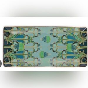 NIB Vera Bradley Wicked Movie Elphaba Art Deco Ceramic Tray